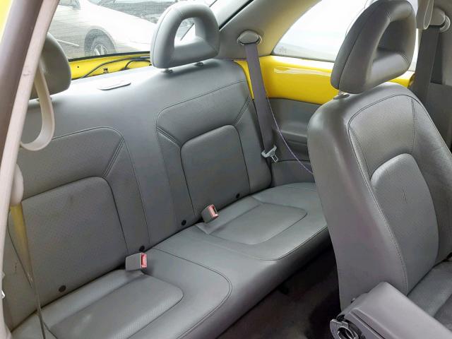 3VWDD21C82M429586 - 2002 VOLKSWAGEN NEW BEETLE ყვითელი ფოტო 6