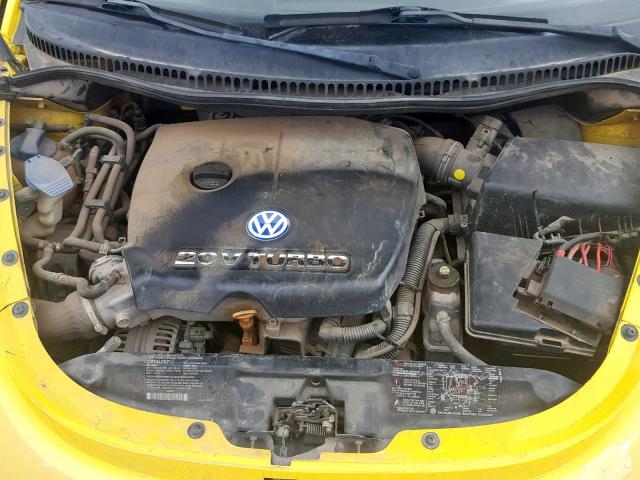 3VWDD21C82M429586 - 2002 VOLKSWAGEN NEW BEETLE ყვითელი ფოტო 7