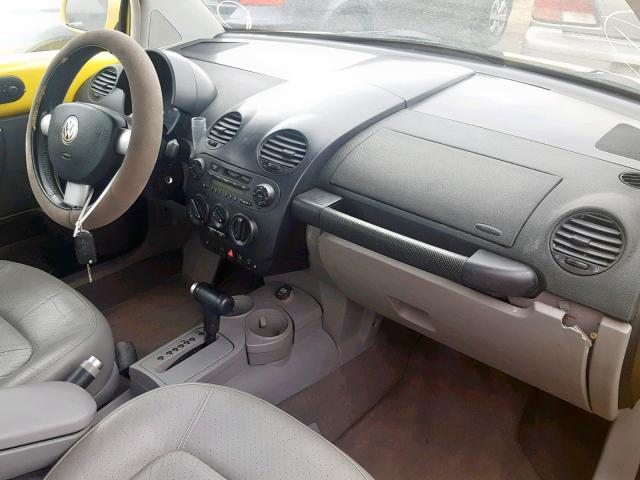 3VWDD21C82M429586 - 2002 VOLKSWAGEN NEW BEETLE ყვითელი ფოტო 9