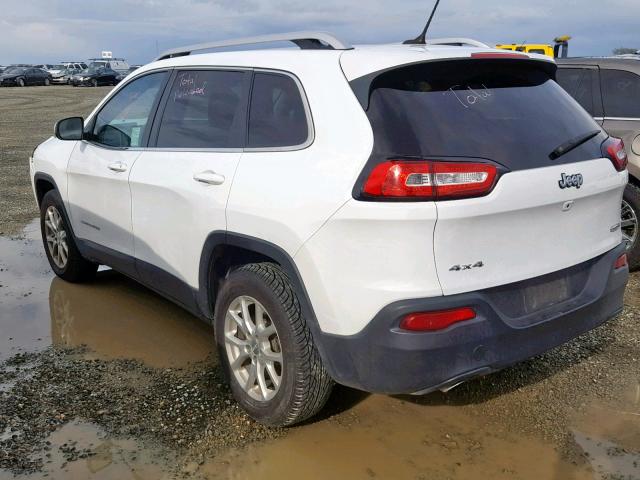 1C4PJMCB7FW709028 - 2015 JEEP CHEROKEE L WHITE photo 3