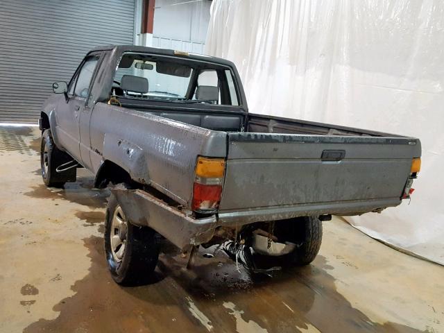 JT4RN67S2G0004211 - 1986 TOYOTA PICKUP XTR GRAY photo 3