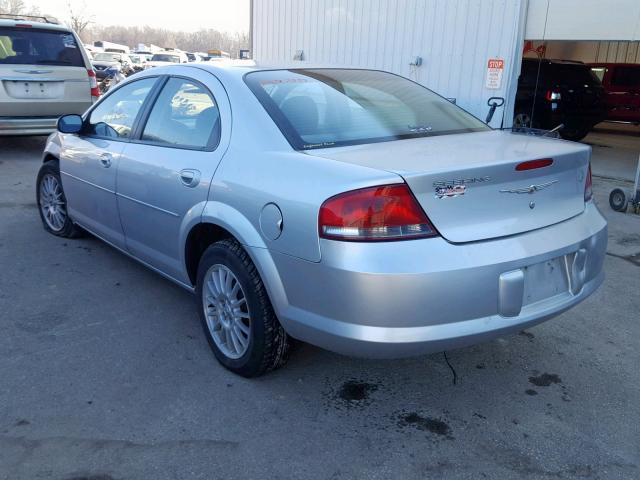 1C3EL46X14N365714 - 2004 CHRYSLER SEBRING LX SILVER photo 3