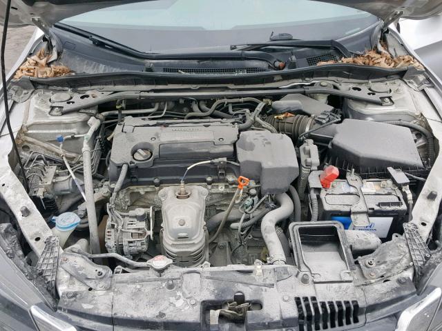 1HGCR2F82DA233763 - 2013 HONDA ACCORD EXL SILVER photo 7