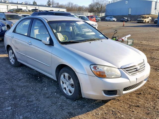 KNAFE122685501597 - 2008 KIA SPECTRA EX SILVER photo 1