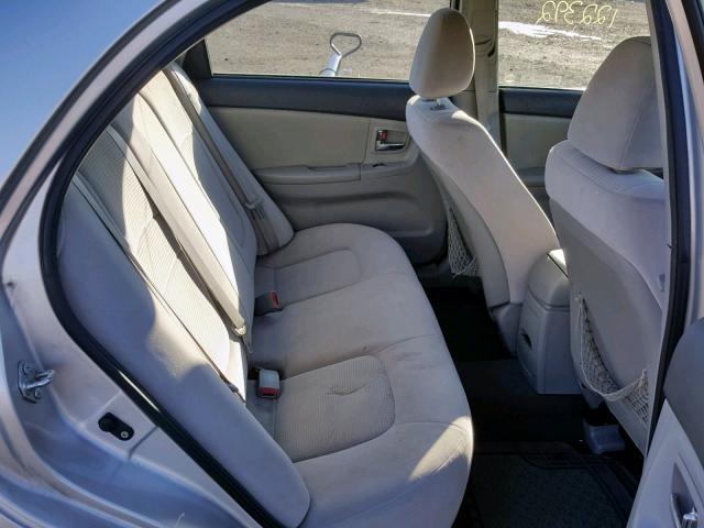 KNAFE122685501597 - 2008 KIA SPECTRA EX SILVER photo 6