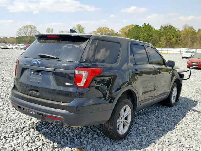 1FM5K8AR8HGC48958 - 2017 FORD EXPLORER P BLACK photo 4