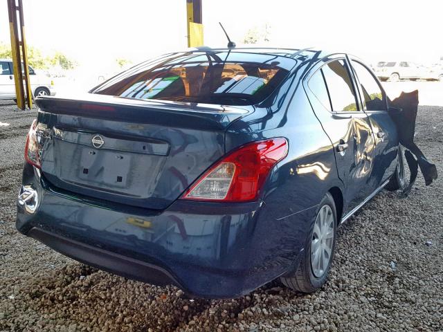 3N1CN7AP6HL857802 - 2017 NISSAN VERSA S BLACK photo 4