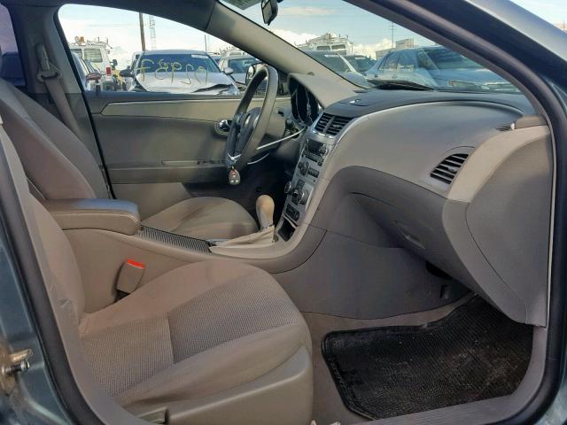 1G1ZG57N594247451 - 2009 CHEVROLET MALIBU LS GREEN photo 5