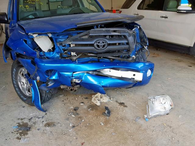 5TETU62N98Z500103 - 2008 TOYOTA TACOMA PRE BLUE photo 9