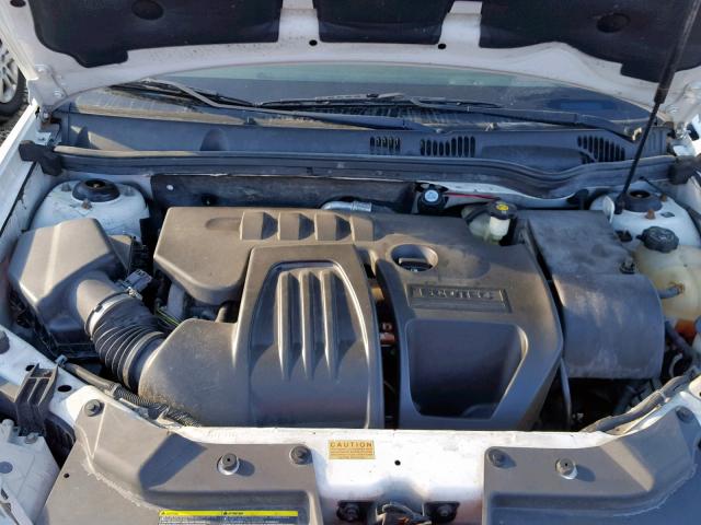 1G2AL18F087102870 - 2008 PONTIAC G5 WHITE photo 7