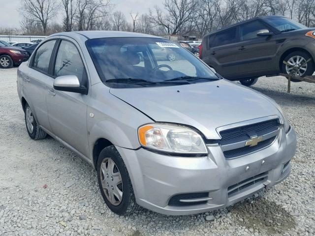 KL1TD56688B001964 - 2008 CHEVROLET AVEO BASE ვერცხლისფერი ფოტო 1
