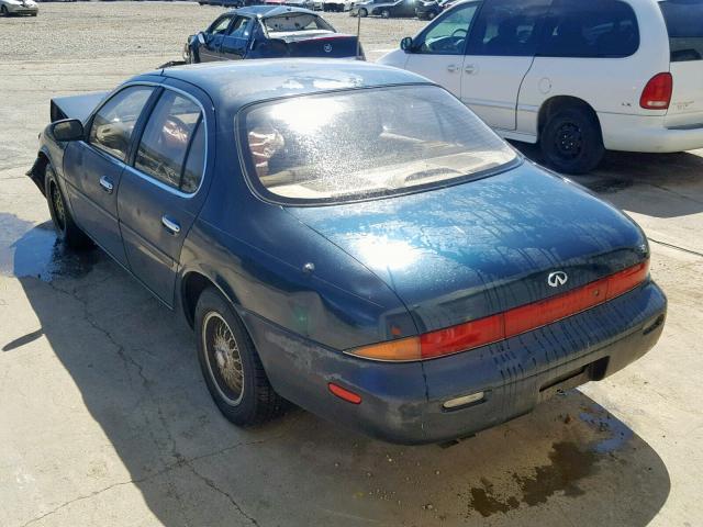 JNKAY21D7SM205027 - 1995 INFINITI J30 GREEN photo 3