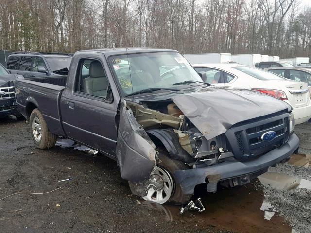 1FTKR1AD2BPB00648 - 2011 FORD RANGER GRAY photo 1