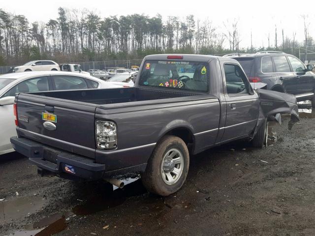 1FTKR1AD2BPB00648 - 2011 FORD RANGER GRAY photo 4