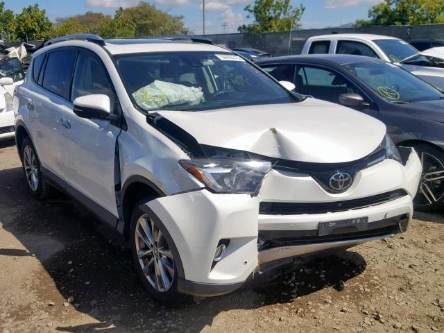 JTMYFREV3GJ071577 - 2016 TOYOTA RAV4 LIMIT WHITE photo 1