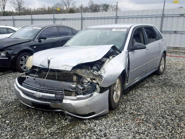 1G1ZT62855F133533 - 2005 CHEVROLET MALIBU MAX 银色 照片 2