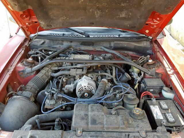 1FALP45X4VF197433 - 1997 FORD MUSTANG GT RED photo 7