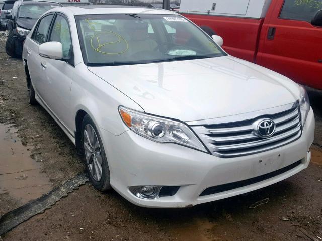 4T1BK3DB1CU457179 - 2012 TOYOTA AVALON BAS WHITE photo 1