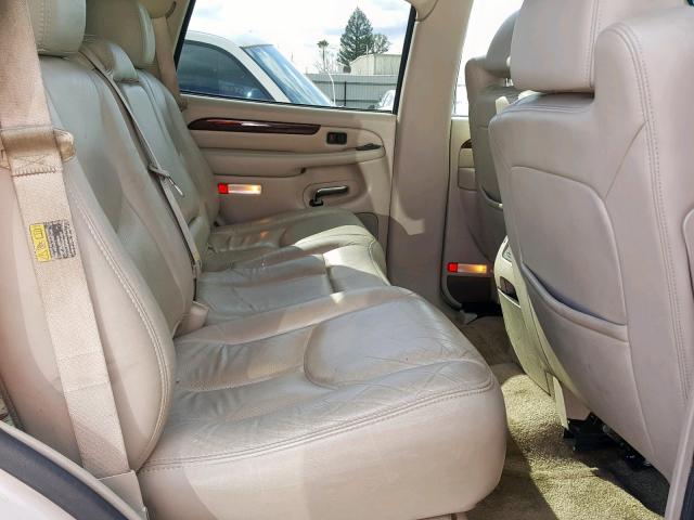 1GYEK63N03R263688 - 2003 CADILLAC ESCALADE L WHITE photo 6