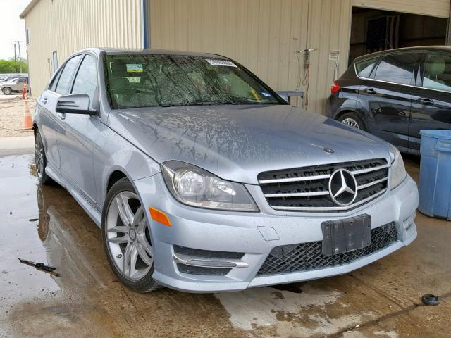 WDDGF4HB9EG222468 - 2014 MERCEDES-BENZ C 250 SILVER photo 1