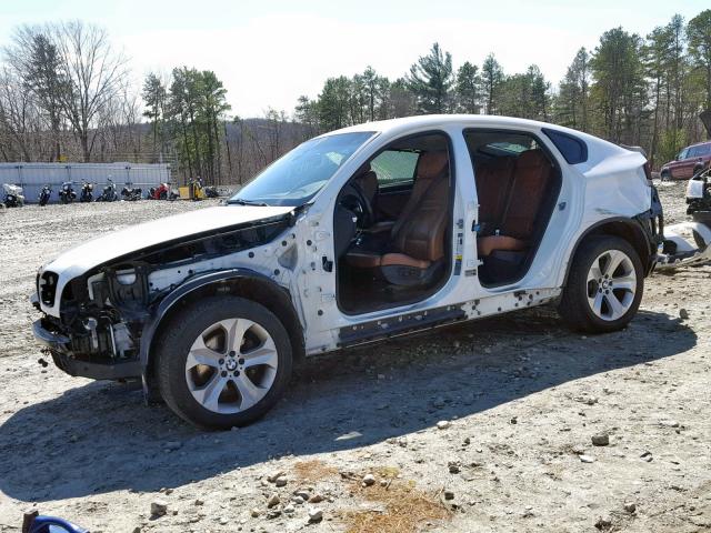 5UXFG2C52DL788226 - 2013 BMW X6 XDRIVE3 WHITE photo 9