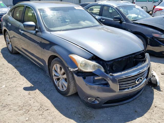 JN1BY1AP6BM321817 - 2011 INFINITI M37 BLUE photo 1