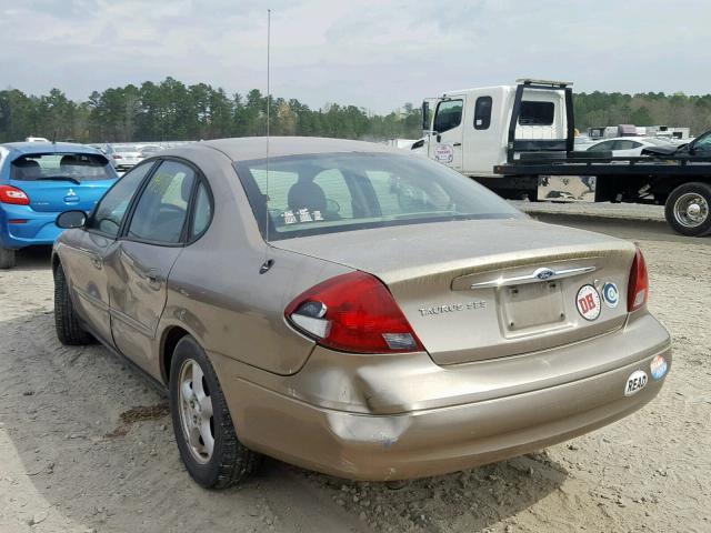 1FAFP55253A206979 - 2003 FORD TAURUS SES GOLD photo 3