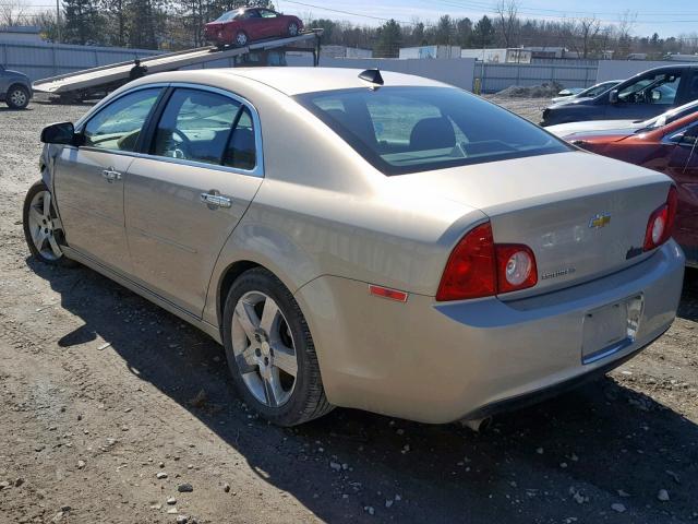 1G1ZC5E04CF187919 - 2012 CHEVROLET MALIBU 1LT ოქროსფერი ფოტო 3