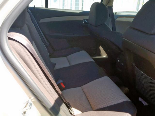 1G1ZC5E04CF187919 - 2012 CHEVROLET MALIBU 1LT ოქროსფერი ფოტო 6