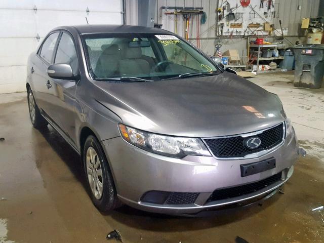 KNAFU4A24A5106362 - 2010 KIA FORTE EX GRAY photo 1