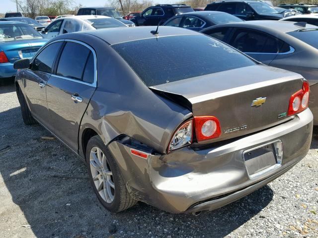 1G1ZE5EU6BF367236 - 2011 CHEVROLET MALIBU LTZ 灰色 照片 3