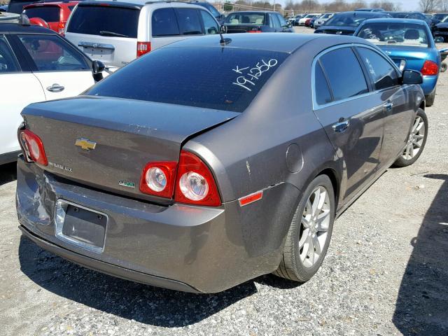 1G1ZE5EU6BF367236 - 2011 CHEVROLET MALIBU LTZ 灰色 照片 4