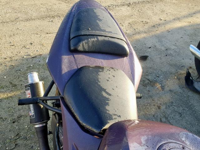 JKAZXCC104A015990 - 2004 KAWASAKI NINJA ZX 1 PURPLE photo 6