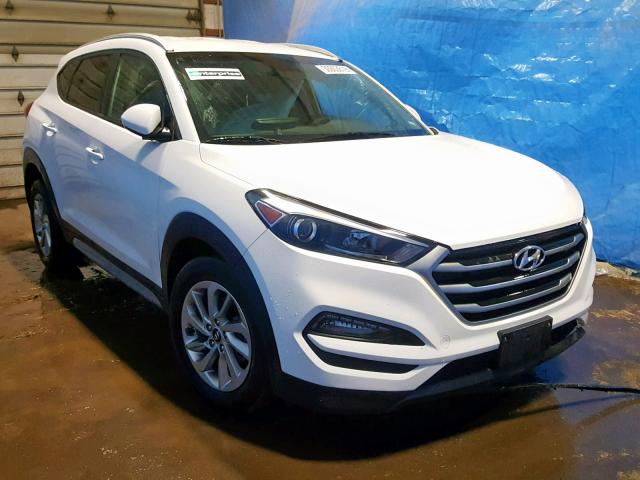 KM8J3CA43JU727234 - 2018 HYUNDAI TUCSON SEL WHITE photo 1