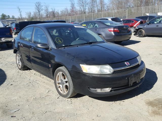 1G8AL52F53Z165501 - 2003 SATURN ION LEVEL BLACK photo 1