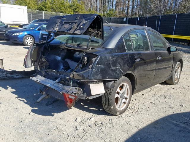1G8AL52F53Z165501 - 2003 SATURN ION LEVEL BLACK photo 4