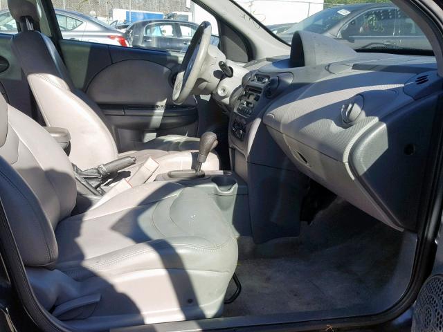 1G8AL52F53Z165501 - 2003 SATURN ION LEVEL BLACK photo 5