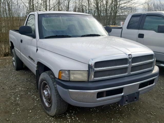 3B7KC26Z71M545760 - 2001 DODGE RAM 2500 WHITE photo 1