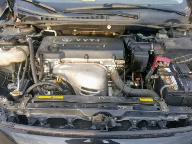JTKDE177660070535 - 2006 TOYOTA SCION TC შავი ფოტო 7