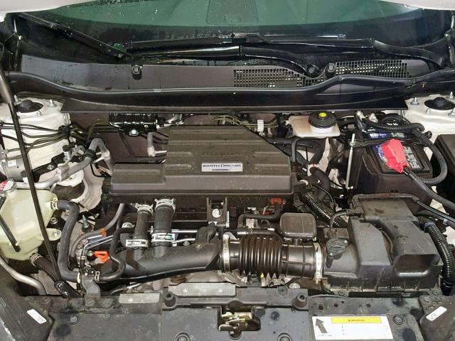 2HKRW2H80JH637938 - 2018 HONDA CR-V EXL WHITE photo 7