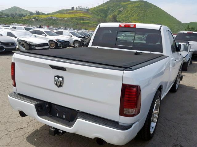 3C6JR6CT6HG510435 - 2017 RAM 1500 SPORT WHITE photo 4