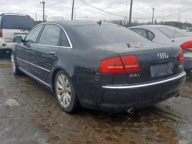 WAUMV94E78N002563 - 2008 AUDI A8 L QUATT BLACK photo 3