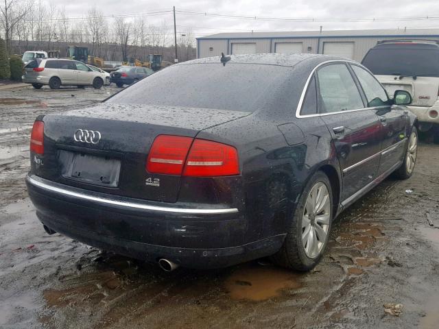 WAUMV94E78N002563 - 2008 AUDI A8 L QUATT BLACK photo 4