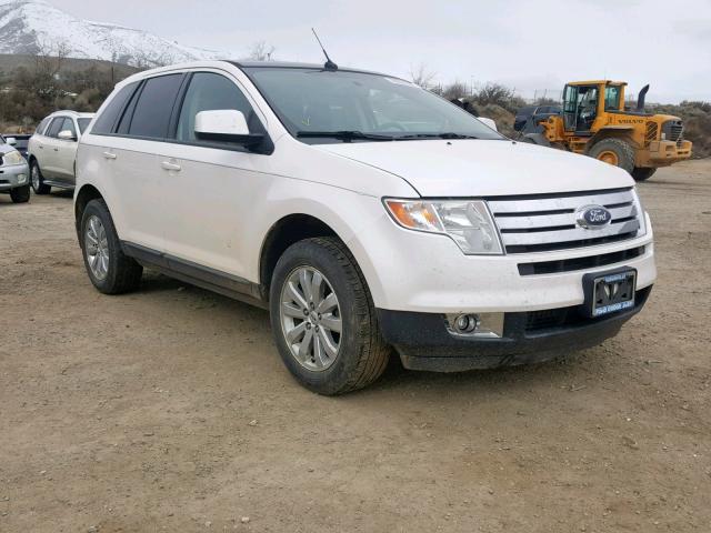 2FMDK48C49BA64180 - 2009 FORD EDGE SEL WHITE photo 1