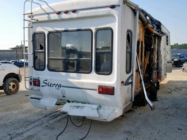 4X4FSEB291A025047 - 2001 WILDWOOD SIERRA WHITE photo 4