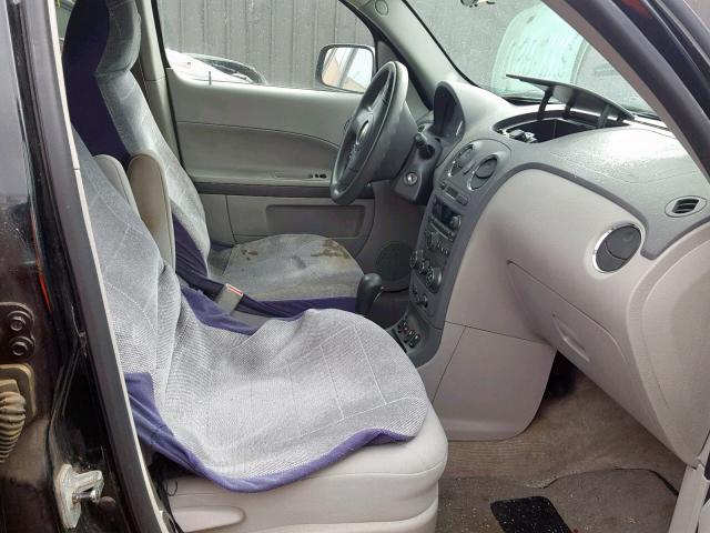 3GNDA13D46S542360 - 2006 CHEVROLET HHR LS შავი ფოტო 5