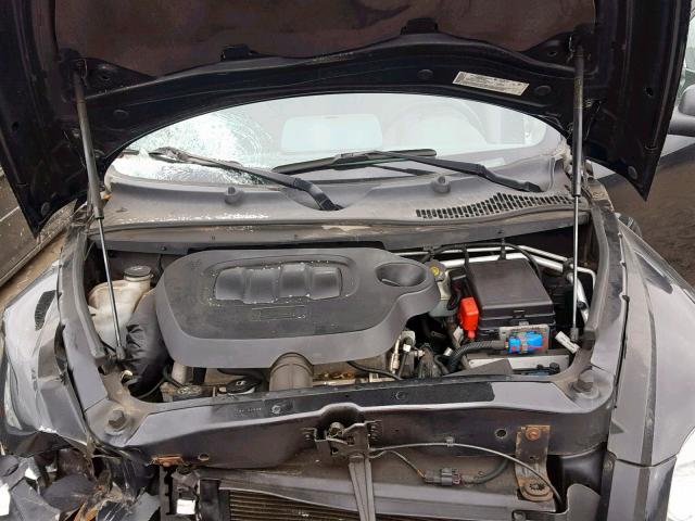 3GNDA13D46S542360 - 2006 CHEVROLET HHR LS შავი ფოტო 7