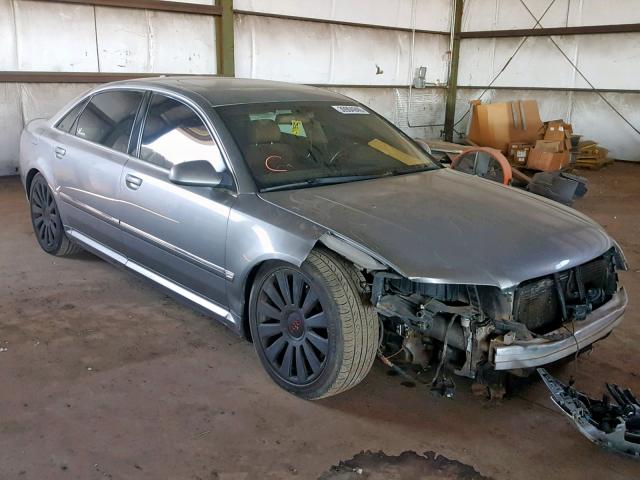 WAUML44EX4N015942 - 2004 AUDI A8 L QUATT GRAY photo 1