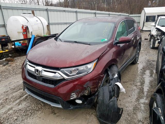 7FARW2H82KE037877 - 2019 HONDA CR-V EXL  photo 2