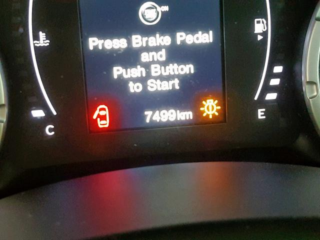 ZACCJBAB5JPJ43167 - 2018 JEEP RENEGADE S ნარინჯისფერი ფოტო 8